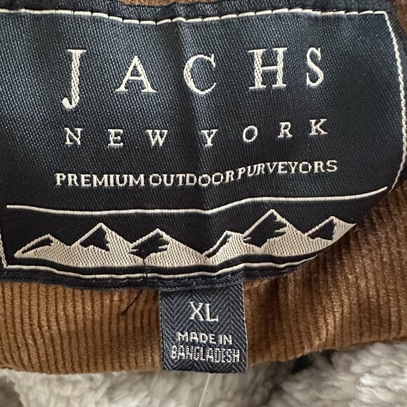 Jachs New York Men's Wool Blend Sherpa Lined Jacket XL Gray Aztec Western NEW - Picture 4 of 16